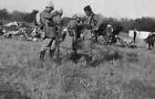 1914 Movie About World War I - Reconstitution Of Cutting On The G- Old Photo