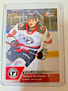 Mikael Huchette, Quebec Ramparts, Exclusives 71/100 22-23 CHL
