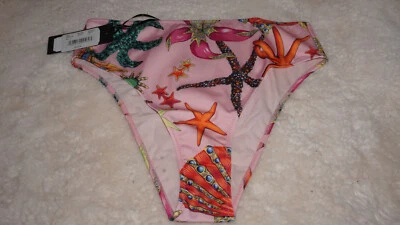 VERSACE Bikini Parte Inferior Calzoncillo Rosa Multicolor Talla 3 Nuevo Con Etiquetas Foto 1 de 4