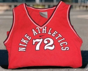 Nike Athletics Girls Small Orange Tank Top - Picture 1 of 1