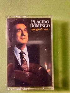 Placido Domingo Songs of Love Vocal Music Album Cassette Tape - Picture 1 of 3