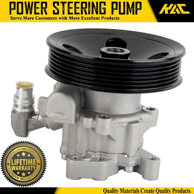 Power Steering Pump w/ Pulley for 00-06 Mercedes-Benz S430 Mercedes-Benz S500 US Foto 1 de 4