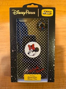 Disney Minnie Mouse iPhone 7 Plus & 8 Plus Otter Box Case With Pop Up Grip NEW - Picture 1 of 2