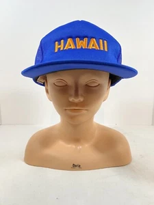 Vintage Blue Baseball Cap - HAWAII - Intercontinental Imports - Picture 1 of 7
