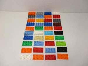 (A17) LEGO Duplo 40 x flache 8er 2x4Noppen Bausteine Steine - Bild 1 von 3