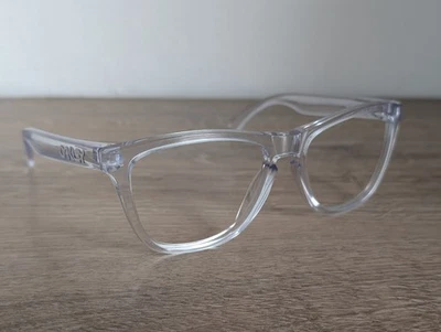 Oakley Frogskins Clear Sunglasses Frames 24-305 - Authentic - Excellent 👌 - Bild 1 von 4