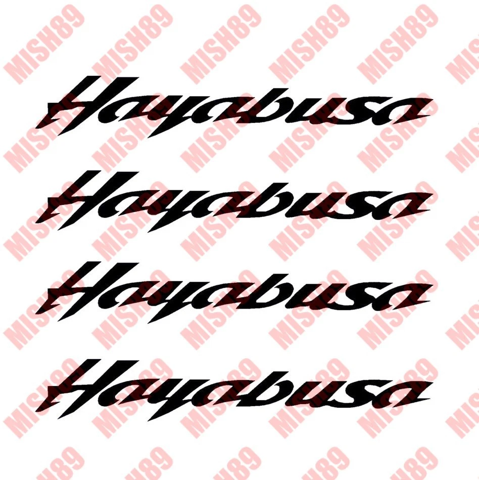 Hayabusa Decal Suzuki Hayabusa Sticker Motorcycle Fairing Decal - Any Size