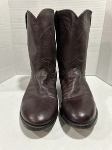 JUSTIN Herren Cowboy Stiefel 12 EE ROPER BURGUNDY - Bild 1 von 19