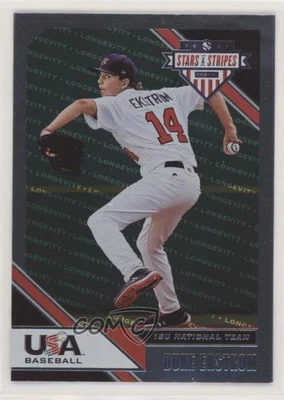 2020 Panini USA Baseball Stars & Stripes Longevity Duke Ekstrom #61 - Image 1 of 2