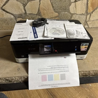 Brother DCP-J4110DW All-in-One Inkjet Printer Duplex Wireless inks  Low Usage - Image 1 of 4