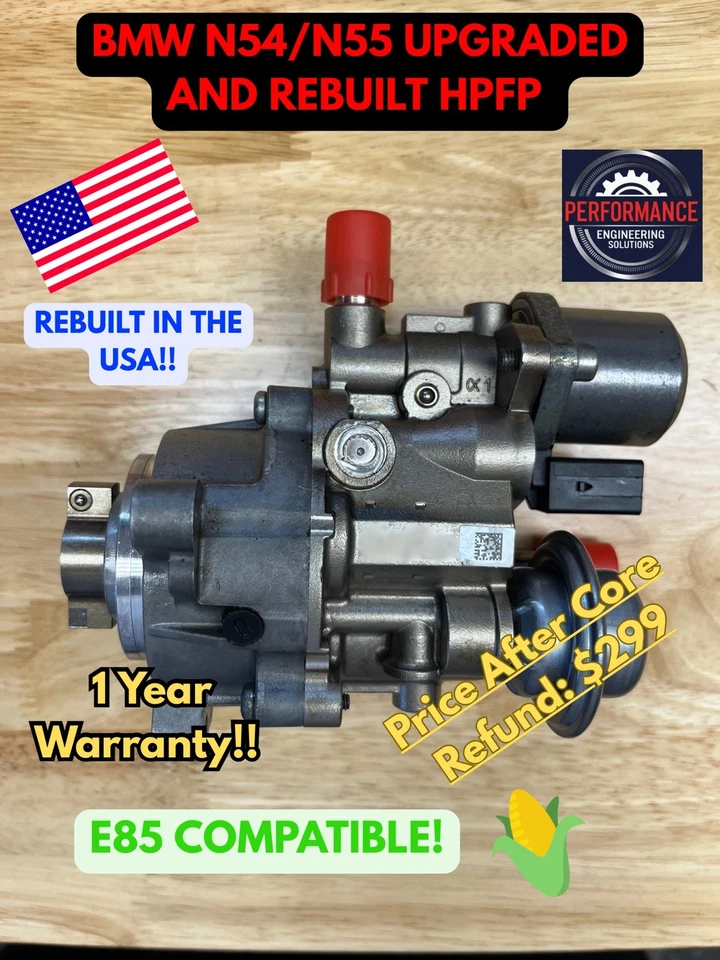 BMW 135i/335i/535i, N54/Principios de N55, HPFP actualizado y reconstruido Foto 1 de 4