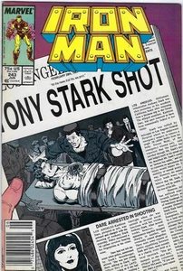 Marvel Comics- Iron Man #243, June 1989 - Picture 1 of 2