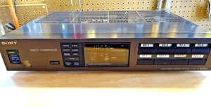 SONY ST-555ES STEREO TUNER - FINE SOUND, w/ CABLES AND INTERFACE - Picture 1 of 6