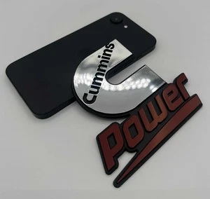 Cummins Emblem Decal Stickers Power Diesel Badge Truck 4x4 Ford - Picture 1 of 2