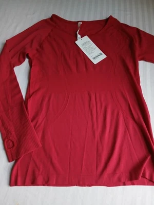 Top Lululemon para mujer 8 Swiftly Tech manga larga azul yoga correr atletismo nuevo Foto 1 de 4