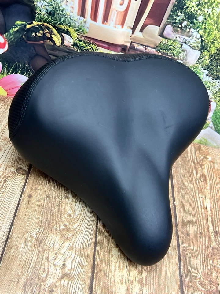 Bicicleta eléctrica doble Springer asiento de bicicleta de crucero extra ancho Foto 1 de 4