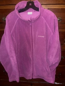 Columbia Women’s 3X Purple Soft Jacket  - Picture 1 of 6