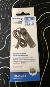 Ultimaxx Canon Nikon  Um-RS-60E3 Remote Shutter Release - Picture 1 of 2