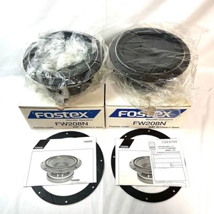 Par de unidades woofer FOSTEX FW208N excelente con caja de JP - Imagen 1 de 8