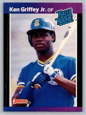 Ken Griffey Jr. 1989 Donruss #33 Rookie Seattle Mariners - Image 1 of 2