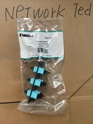 Panduit FAP6WAQSCZ Fiber optic adapter board multimode 6 port SC dual core spots - Image 1 of 2