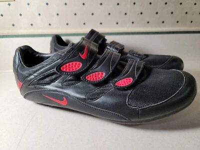 Nike Ventoux 920854 82258 Zapatos de Ciclismo Talla 11 Negro/Rojo Deportivo Foto 1 de 4