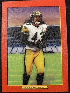 2006 Topps Turkey Red #297 Troy Polamalu SP Red Border - Picture 1 of 2