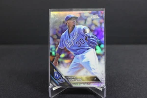 2016 Topps Chrome YORDANO VENTURA REFRACTOR #59 Kansas City Royals - Picture 1 of 1