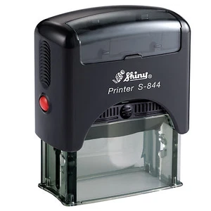 SELLO DE GOMA PERSONALIZADO BRILLANTE S-844 AUTO TINTA 58 x 22 MM - Imagen 1 de 1