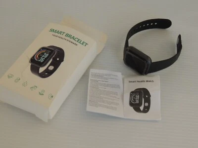 Pulsera negra Smart Band Your Health Steward Fitness Tracker nueva SOLO BRAZALETE Foto 1 de 4