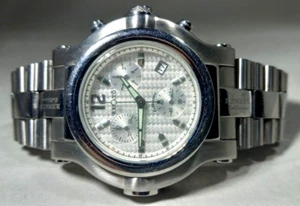 Renato Beast White Carbon Fiber Men's 45mm Chrono Quartz Stainless Steel Watch - Picture 1 of 11