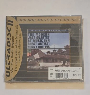Modern Jazz Quartet Music Inn Sonny Rollins MOBILE FIDELITY MFSL 24K GOLD Sealed - Image 1 of 4