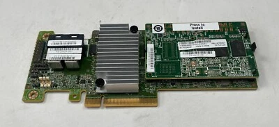 RaidStorage ServeRAID M5210 SAS/SATA 00AE852 H3-25503-04D RAID w/H3-25488-18A - Image 1 of 2