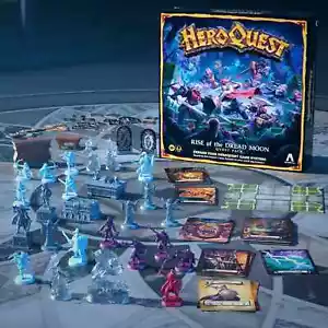 HASBRO AVALON HILL HEROQUEST RISE OF THE DREAD MOON QUEST PACK - Picture 1 of 9