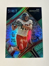 Rob Gronkowski 2023 Panini Select Draft Field Level DRAGON SCALE PRIZM SSP #192