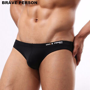 new man Sexy Underwear Briefs Brave Person Nylon swimwear Bikini M L XL 13 color