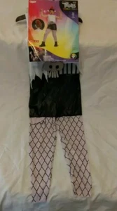 TROLLS World Tour Rocker BARB Child Costume Girls M (7-8) Dreamworks Disguise - Picture 1 of 9