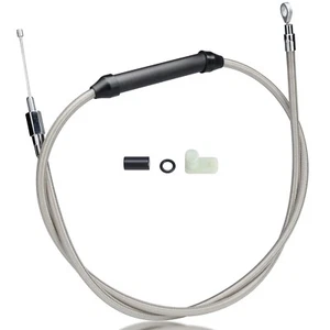 72 11/16" Clutch Cable Extension for Harley Dyna Street Bob Low Rider 1987-2006 - Picture 1 of 6