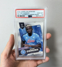 2020 Topps On Demand VICTOR OSIMHEN Napoli Rookie RC Summer Signings PSA 10 RARE