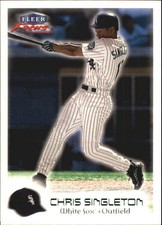 2000 Fleer Focus Masterpiece Mania  /300 #120 Chris Singleton WHITE SOX R38329 