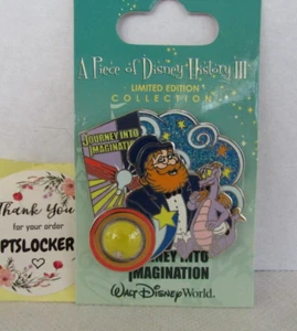 Disney WDW Piece of History 3 Journey into Imagination figura 2008 spilla LE - Foto 1 di 7
