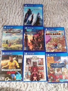 Playstation4 PS4 Game software Lot 7 Kingdom hearts Dragon Quest Final Fantasy - Picture 1 of 1