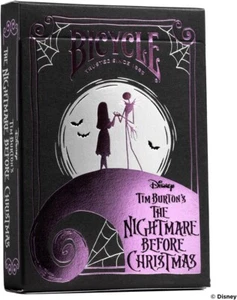 Bicycle Nightmare Before Christmas Spielkarten Disney Tim Burton Neu Kostenloser Versand - Bild 1 von 4