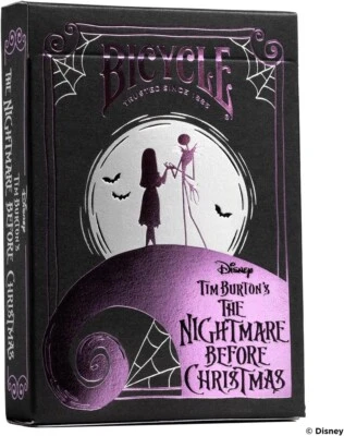 Bicycle Nightmare Before Christmas Playing Cards Disney Tim Burton New Free Ship - Image 1 of 4