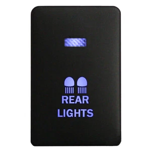 Druckschalter 2B04B RÜCKLEUCHTEN EIN AUS LED BLAU 12V 3A für MITSUBISHI L200 S5 S... - Bild 1 von 2
