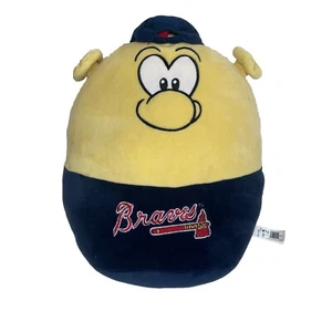 Atlanta Braves Blooper Plush Toy MLB Mascot Squishmallow Stuffed Animal - Picture 1 of 5