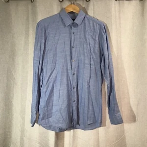 Hugo Boss Tessitura Monti Langarmshirt schmale Passform blau - Größe Medium 41/16 - Bild 1 von 24