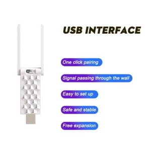 Wifi Range Extender Internet Booster 1300Mbps router USB New~ Signal W3Y0 - Photo 1/11
