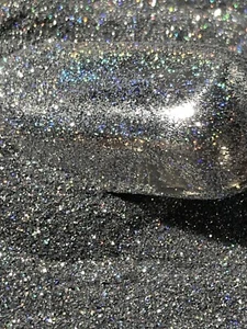 0.2mm 5g Bag Holographic Extra Fine Glitter Silver nails acrylic Epoxy Tumbler - Picture 1 of 5