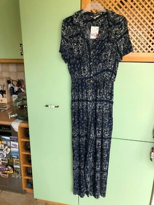 C&A Overall, Grösse:38, neu mit Etikett, blau, 100% Viskose - Bild 1 von 4